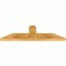 Ekena Millwork Portland Rough Sawn Timber Gable Bracket, Western Red Cedar, 36"W x 10"H x 2"D x 4"F, 7/12 Pitch GBW036X10X0204POR00RWR - alternate 3